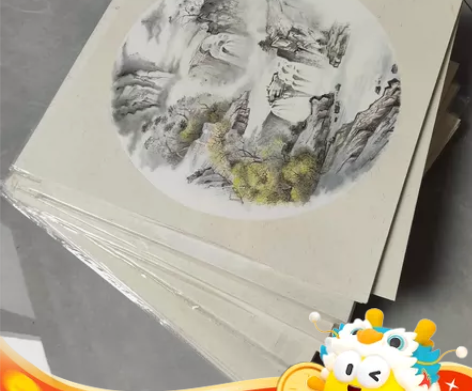 山水画 国画水墨画人物画花鸟画手工画代画定...