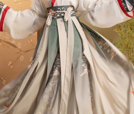 春风十里春夏新款汉服少女晋制交领齐腰襦裙古...