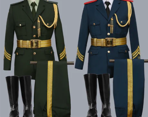 初高中学校仪仗队套装合唱舞台装护旗手礼服套...