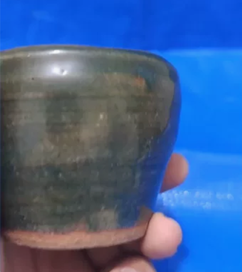 日本回流柴烧杯 颜色自然好看 有底款 购买...