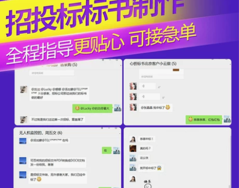 招投标书代写制作精品标书高中标率可加急