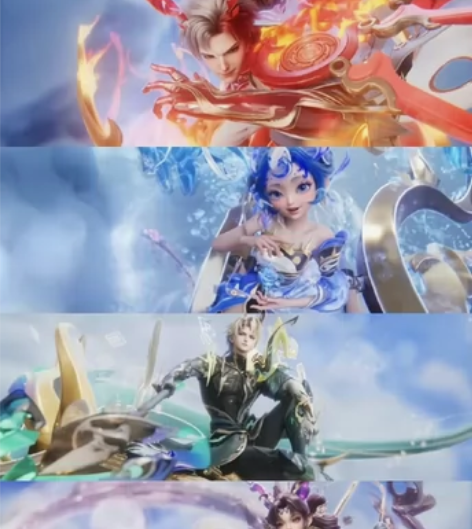 【QV区】 大乔，安琪拉，孙尚香，赵云，孙策龙年限定皮肤 大...