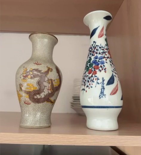 景德镇古董花瓶！好多年前景德镇带回来的！做...