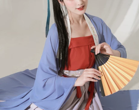 绝版东月棠清风笺多色款宋制汉服三件套夏季日...