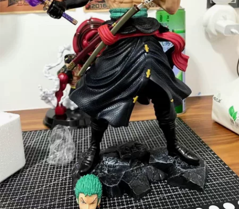 #手办流通处 新品现货扛刀索隆 海贼王动漫...