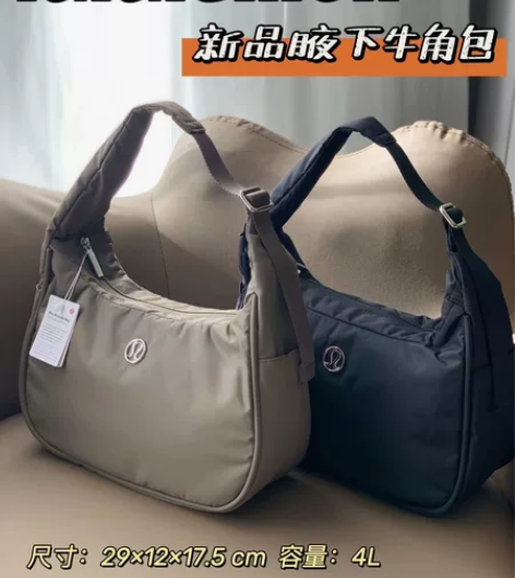 lululemon 腋下牛角包 黑色##a...