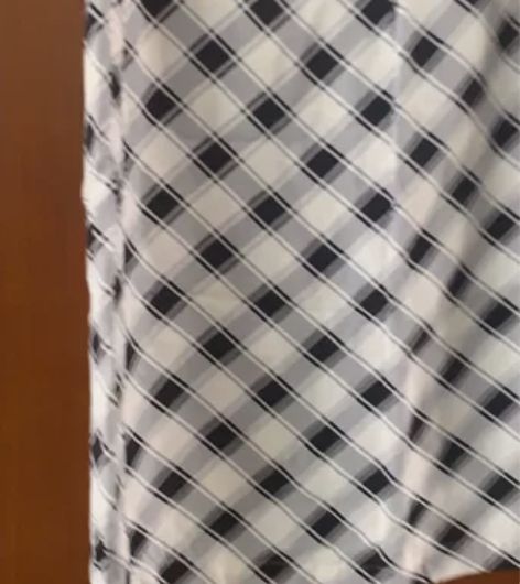 韩国代购麻丝面料半身裙 文艺清新风