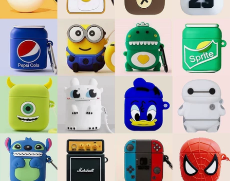 苹果蓝牙耳机硅胶保护套Airpods二代A...