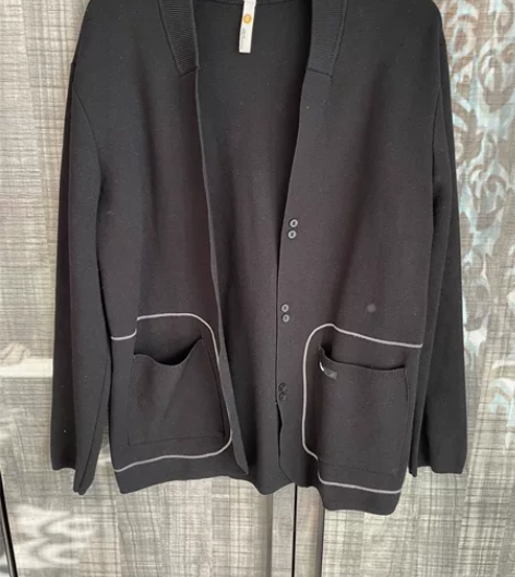 男士休闲毛衣西服款针织开衫 胸围112,衣...