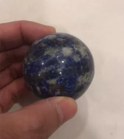 超大收藏级青金石，天然原矿青金石圆珠， 料...