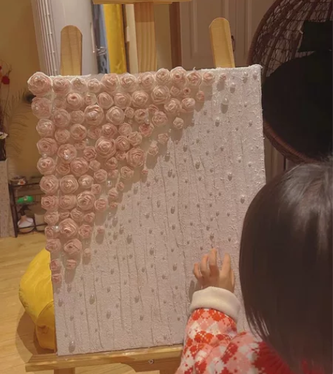 手工装饰画 感兴趣的话点“我想要”和我私聊...