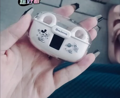 迪士尼蓝牙耳机骨传导运动不入耳真无线耳夹式...