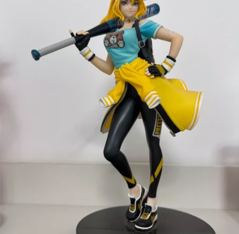 王者荣耀花木兰青春决赛季手办跟万代合作款，...