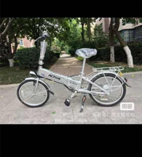 雅哥弟锂电折叠电动自行车，续航30公里，二...