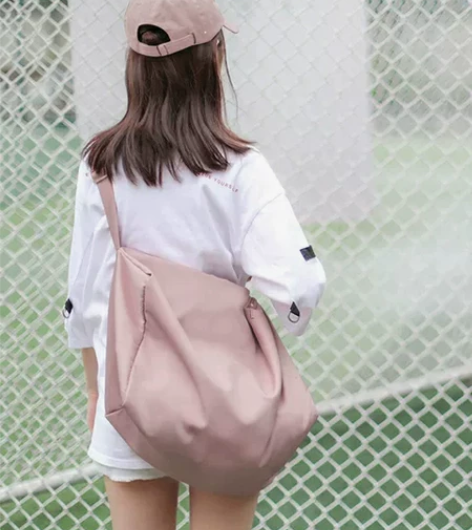 运动包女斜挎单肩包轻便休闲多功能大容量瑜伽...