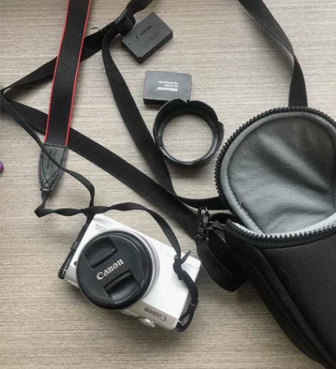 出佳能m200 白色（可小刀 单反微单 有...