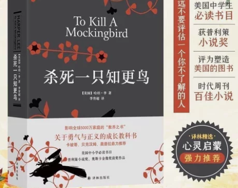 杀死一只知更鸟现当代外国文学小说畅销书译林...