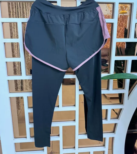 专业健身运动裤女春夏季薄款显瘦瑜伽裤弹力九...