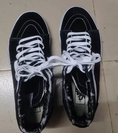 库存外贸品牌Vans男款布鞋，范斯高帮鞋，...