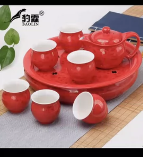 景德镇陶瓷茶具，搬新家，用一次，几乎全新3...