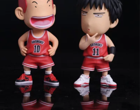 灌篮高手手办篮球飞人人偶樱木花道 流川枫模...