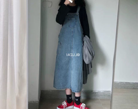 ?大码连体裙女装2022新款春夏适合梨形身...