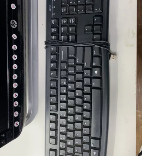 Logitech USB键盘 有20个左右...