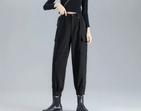 拉夏贝尔旗下品牌，工装裤，尺码165，穿马...