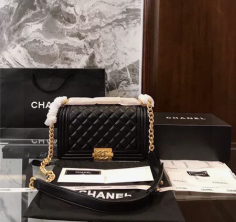 CHANEL 香奈儿 Leboy菱格辣妈包...