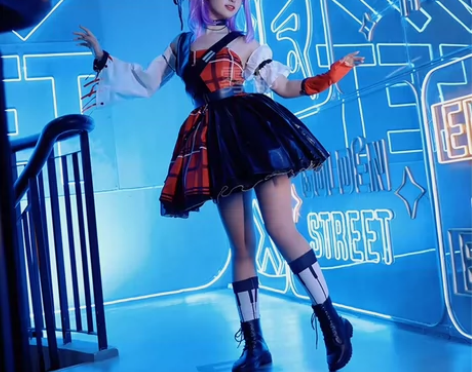 小乔音你心动 衣服?配饰?假发 无鞋子和道...