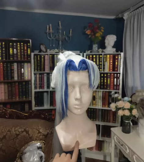 默契交锋 花木兰 COS假发造型 cosp...