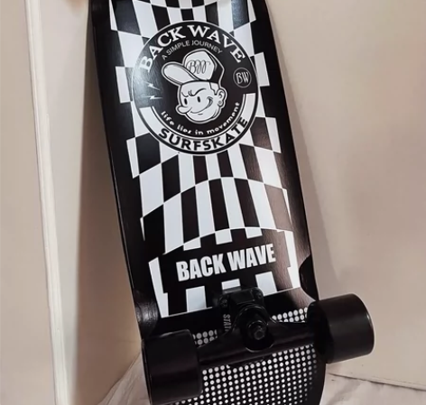BackWave31英寸系列陆地冲浪板黑白...