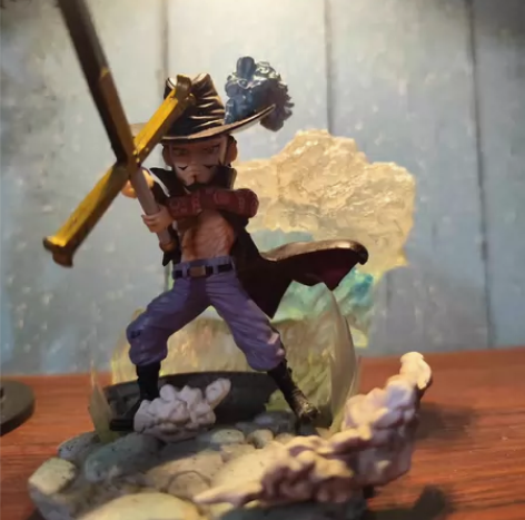 出闲置手办 海贼王鹰眼手办米霍克七武海G5...
