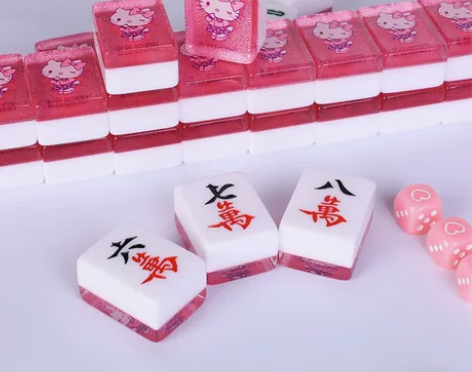 麻将牌正版hello kitty 手搓卡通...