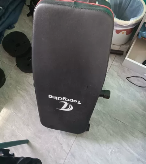 哑铃凳卧推折叠家用专业健身椅器材仰卧起坐辅...