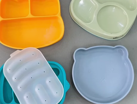 辅食餐盘 贝恩施儿童餐盘 bueybear...