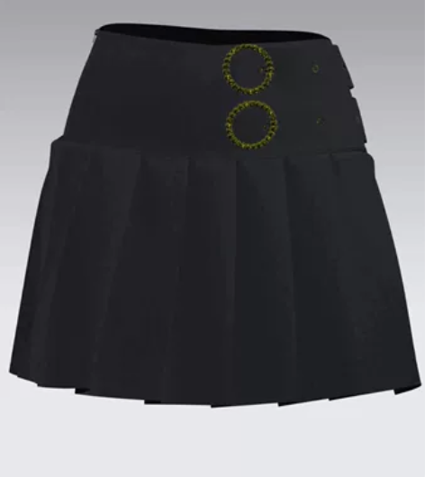 clo3d设计定制缝制走秀制作，此源文件出...