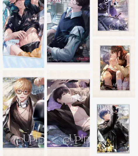 低于原价出 恋与制作人亚克力爆闪色纸合集 ...