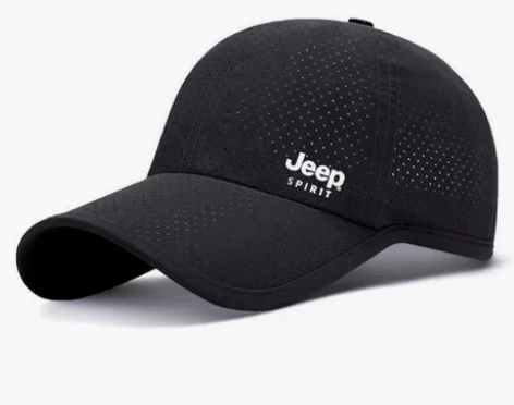 JEEP吉普速干棒球帽男士运动鸭舌春夏季男...