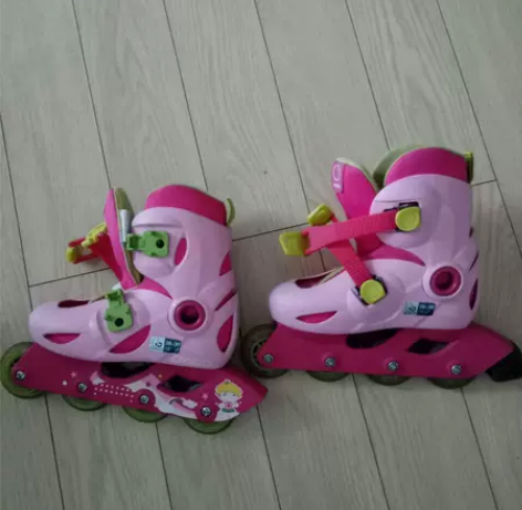 OXELO迪卡侬 直排轮 28-30小孩溜...