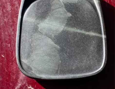 歙砚老坑，尺寸：10.5*9.4*2.4c...