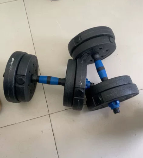 哑铃男士健身家用锻炼器材组合套装宿舍杠铃男...