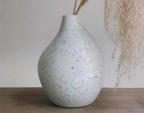 清样｜陶瓷花瓶 此款为展厅全新清样款芝麻釉...