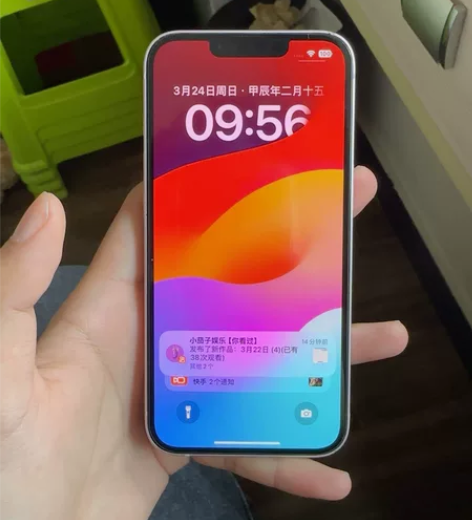 iphone13 国行 128g粉色 电池...