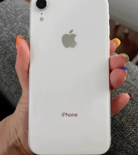 iPhoneXR 白色128G备用机 有面...