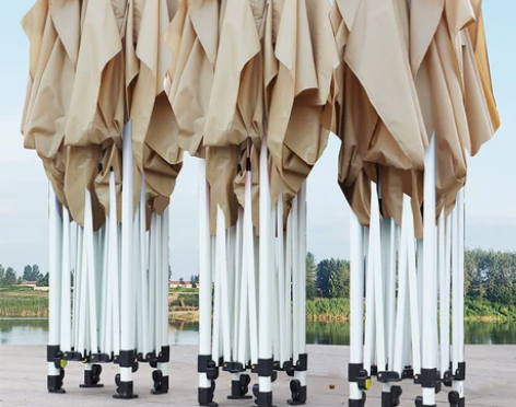 四脚防雨帐篷四角折叠遮阳棚雨棚户外太阳大伞...