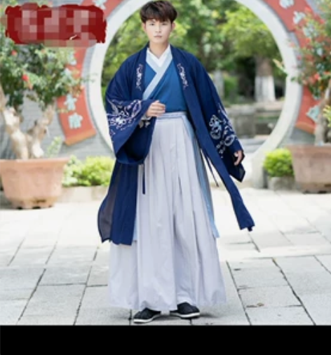 全新    男士汉服   未拆标    质...