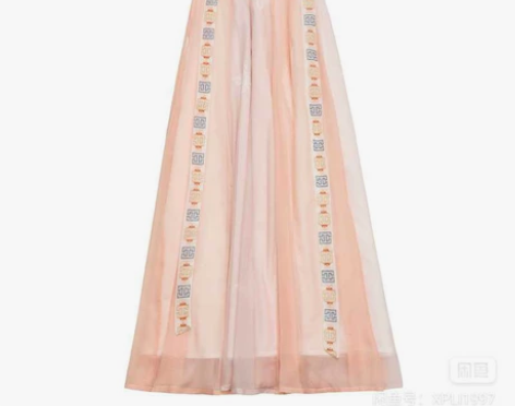 都城南庄汉服：令仪。仅藕色破裙，全新标签齐...