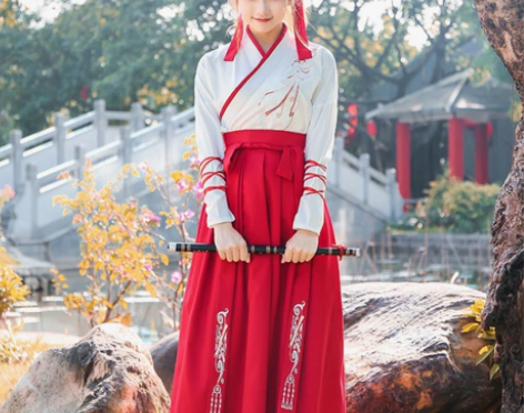 特价汉服女中国风仙女樱花超仙古风改良汉元素...