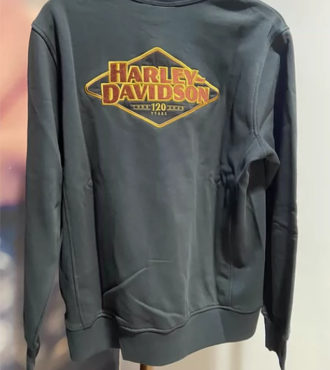 哈雷长袖卫衣 96526 120周年纪念版...